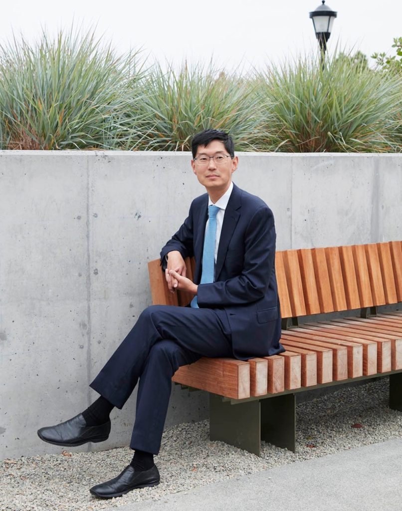 Photo of Michael Lim, MD, by Leslie Williamson