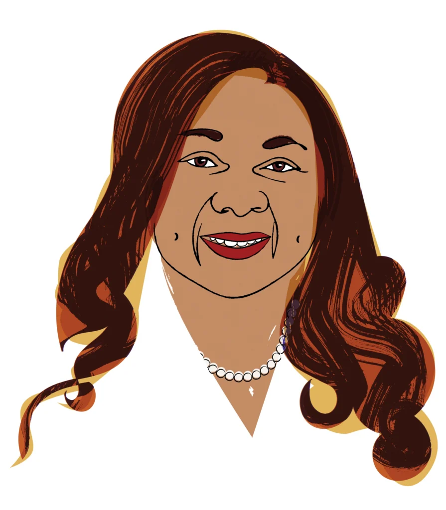 Illustration of climate activist Catherine Coleman Flowers