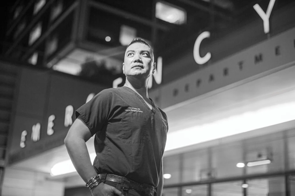Photo of Al’ai Alvarez, MD, an emergency medicine physician