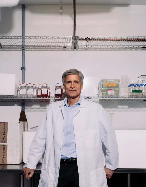 Frank Longo, MD, PhD, is testing a new kind of drug for Alzheimer’s disease that would prevent the loss of synapses, the electrochemical junctions through which nerve cells in the brain transfer signals to one another.