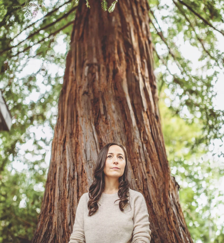 Photo of clincial assistant professor Natasha Steele standing in her yard