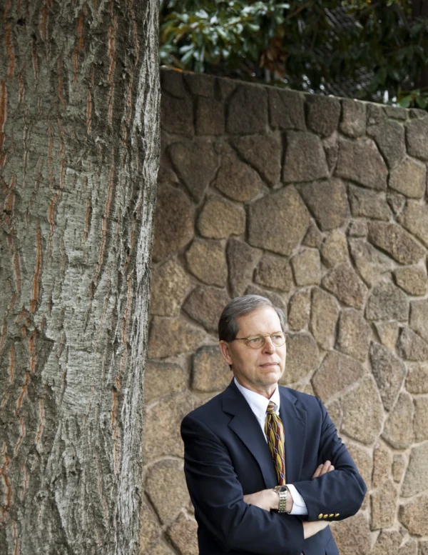 Kenneth Cox photographed by Leslie Williamson for a 2011 Stanford Medicine article